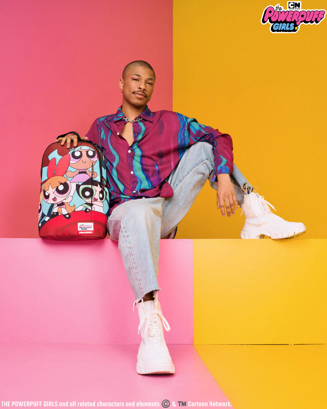 Sprayground Powepuff Girls Never Back Down Backpack 12 Sprayground Powepuff Girls Never Back Down Backpack - Image 10