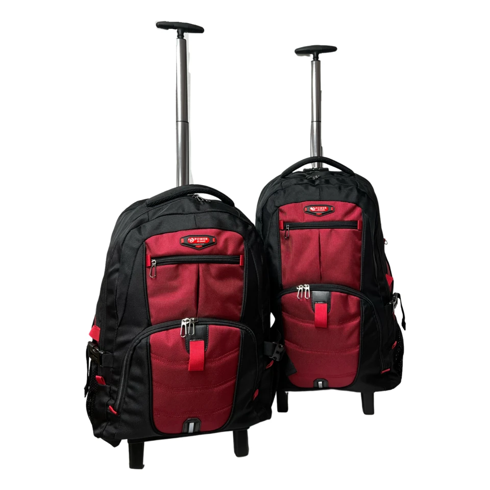 Power In Eavas 1963 Wheeled Backpack W/Lock 3 Power In Eavas 1963 Wheeled Backpack W/Lock