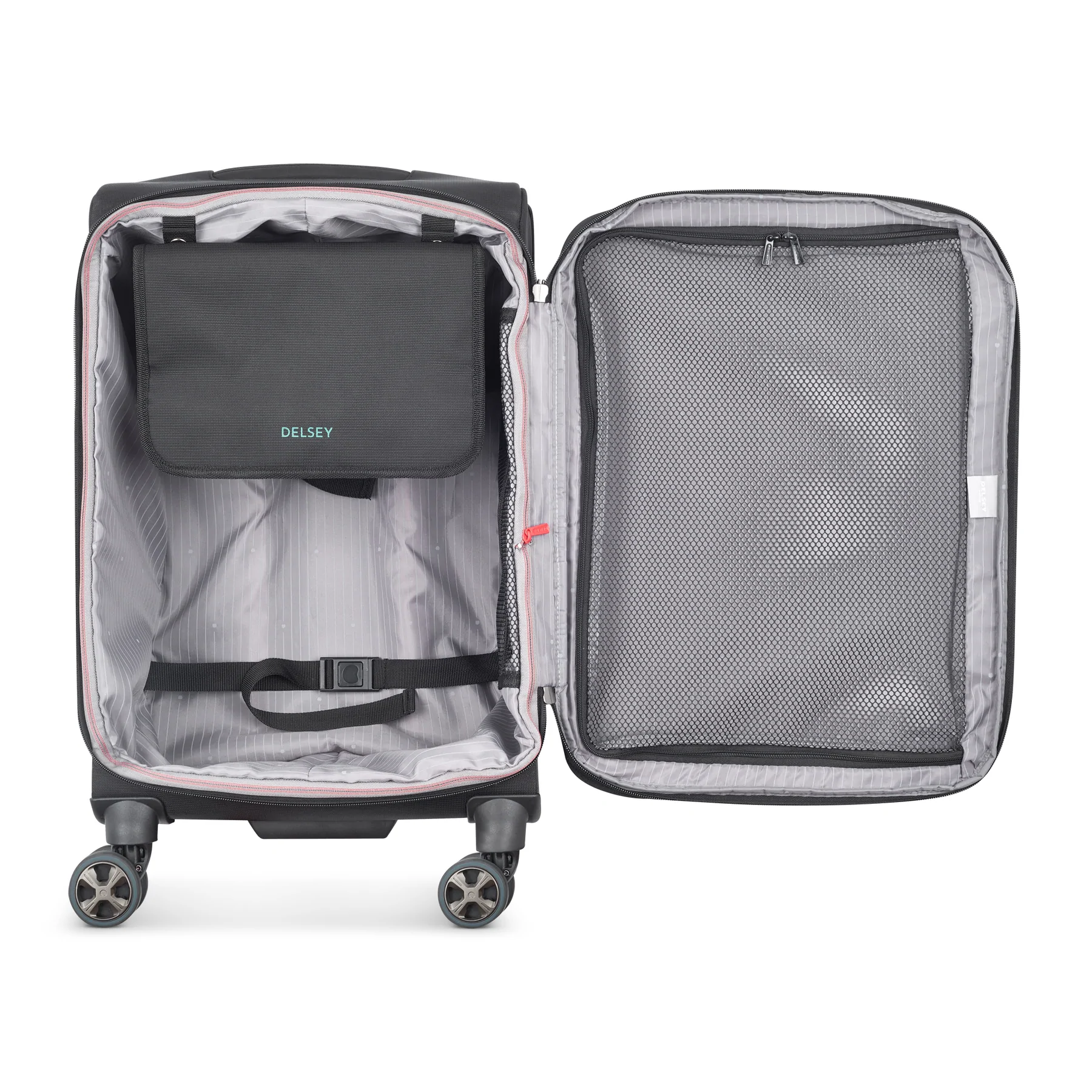 Delsey Helium DLX Softside Expandable Spinner Carry-On- 21" Small 5 Delsey Helium DLX Softside Expandable Spinner Carry-On- 21" Small - Image 3