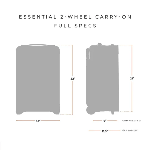 Briggs & Riley Baseline Essential 22" 2-Wheel Expandable Carry-On - Image 14