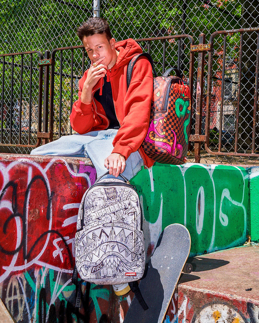 Sprayground Mad Doodles DLXV Backpack 13 Sprayground Mad Doodles DLXV Backpack - Image 11
