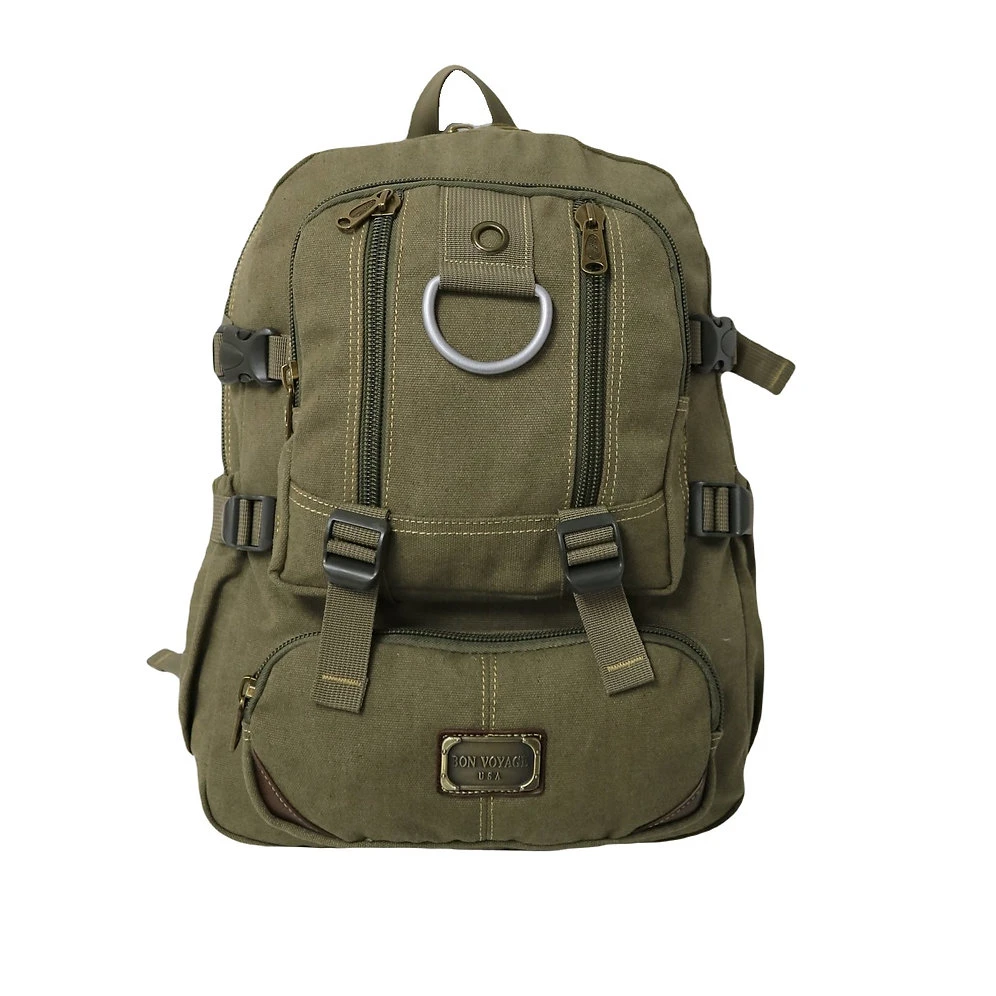Bon Voyage 6618 Canvas Backpack 3 Bon Voyage 6618 Canvas Backpack