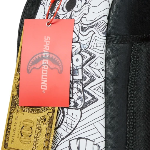 Sprayground Mad Doodles DLXV Backpack - Image 13