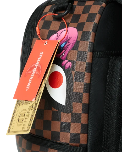 Sprayground Sharks In Paris Characters Sneakin DLXV Backpack - Image 11