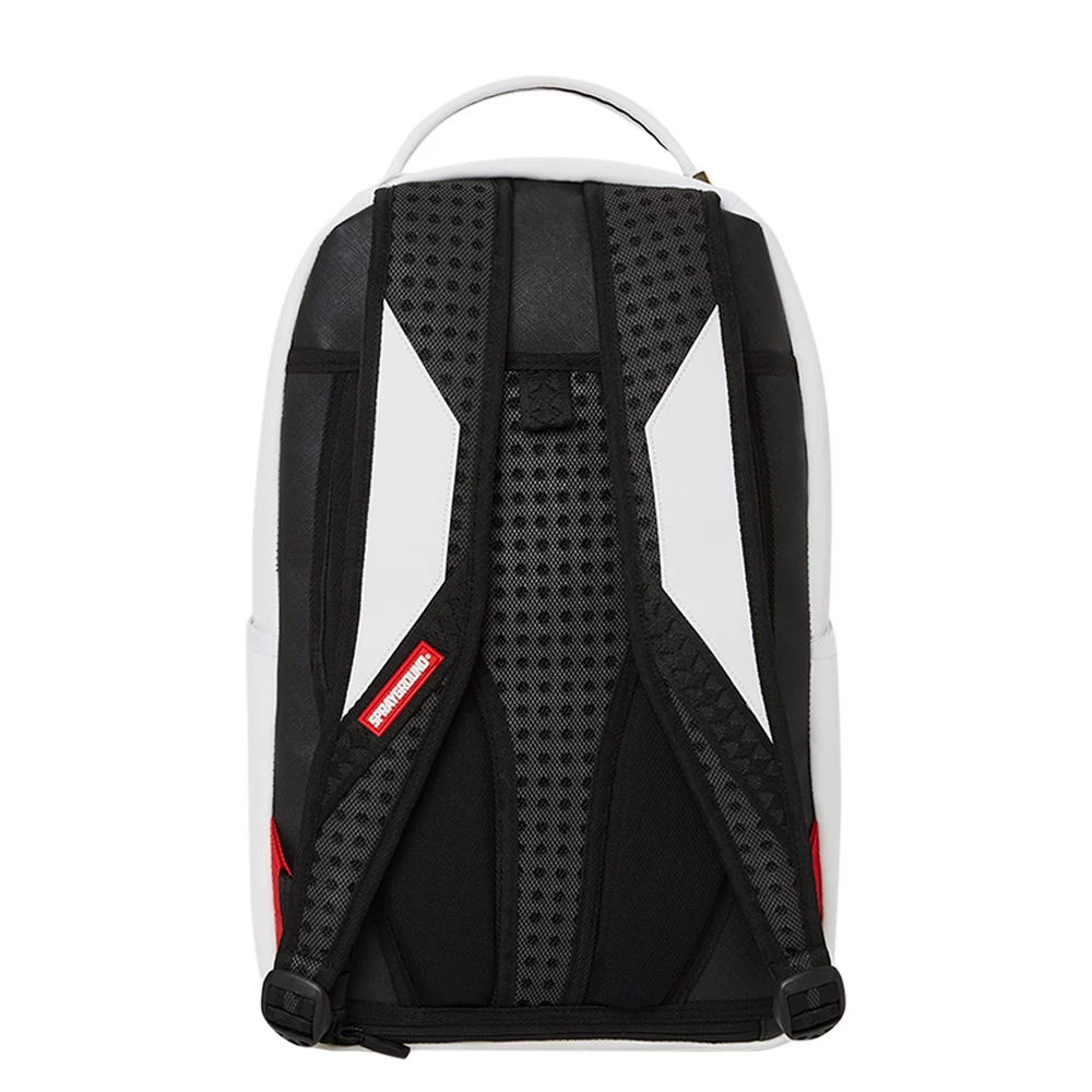 Sprayground Shark Central 2.0 White DLXV Backpack 7 Sprayground Shark Central 2.0 White DLXV Backpack - Image 5