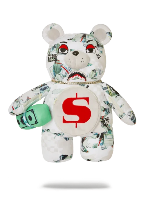 Sprayground Ferociou$ Moneybear Teddybear Backpack
