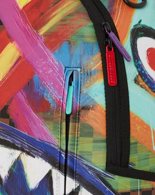 Sprayground Sharks In Paris City Streaks DLXV Backpack - Image 7