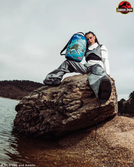 Sprayground Jurassic Island DLXV Backpack - Image 10