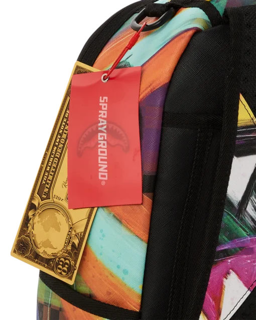 Sprayground Sharks In Paris City Streaks DLXV Backpack - Image 12