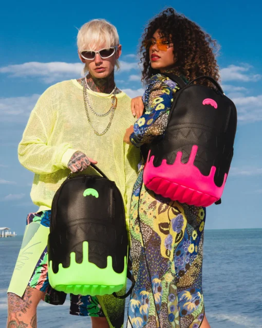Sprayground Anti-Gravity Green DLXV Backpack - Image 13