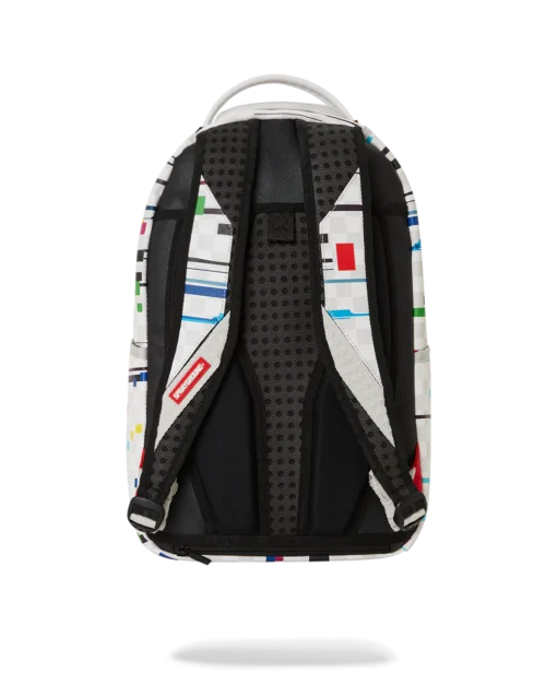 Sprayground Sharks In Paris Glitch Rider DLXV Backpack - Image 5
