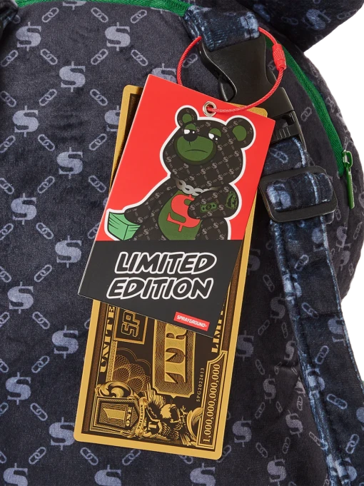 Sprayground Dinero MoneyBear TeddyBear Backpack - Image 7