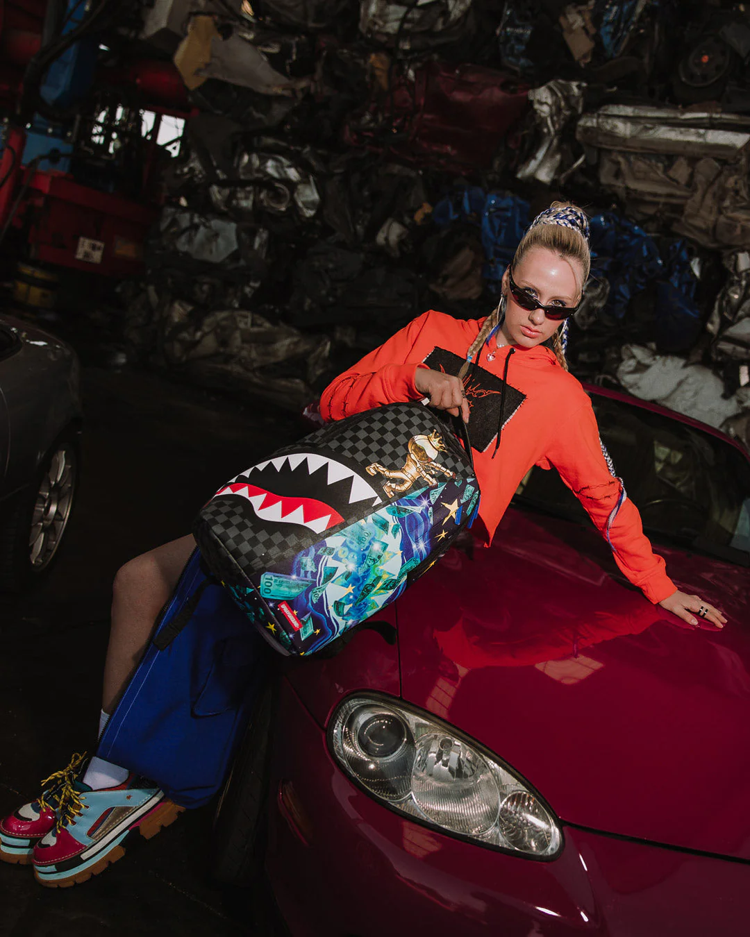 Sprayground Astromane Welcome To My World DLXV Backpack 11 Sprayground Astromane Welcome To My World DLXV Backpack - Image 9