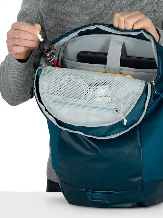 Osprey Transporter Small Zip Top Backpack 9 Osprey Transporter Small Zip Top Backpack - Image 7