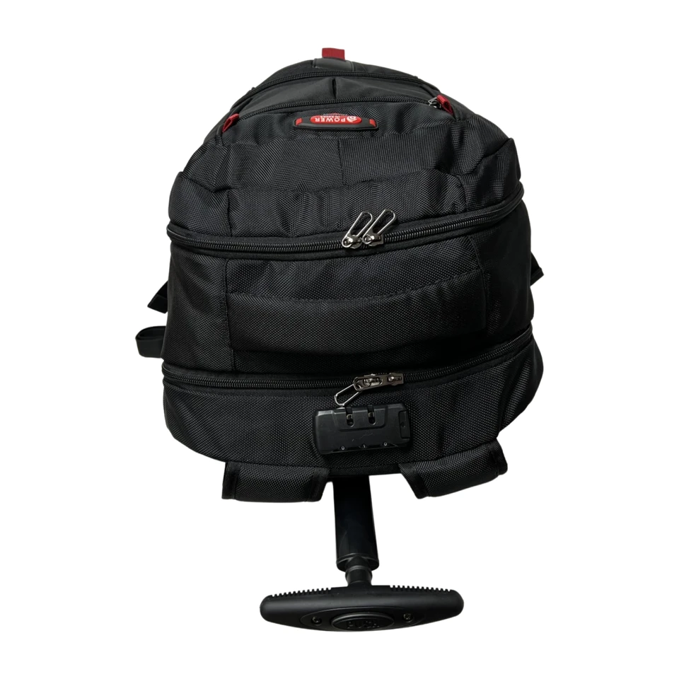 Power In Eavas 1963 Wheeled Backpack W/Lock 11 Power In Eavas 1963 Wheeled Backpack W/Lock - Image 9