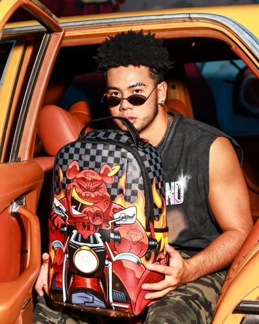 Sprayground Diablo Burner Shark DLXV Backpack - Image 11