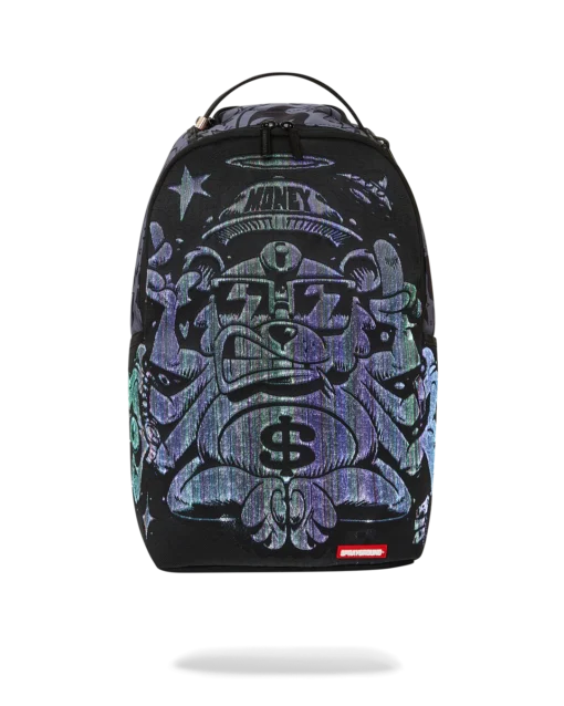 Sprayground Fiber Optics Money Trip Backpack - Image 12
