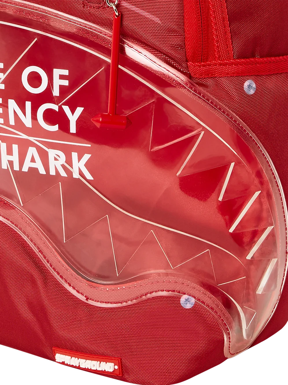 Sprayground Break In Case Of Emergency Shark DLX Backpack 11 Sprayground Break In Case Of Emergency Shark DLX Backpack - Image 9