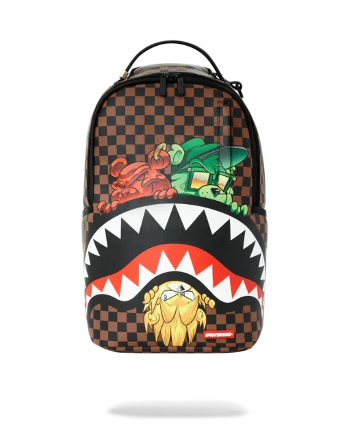 Sprayground Sharks In Paris Characters Sneakin DLXV Backpack
