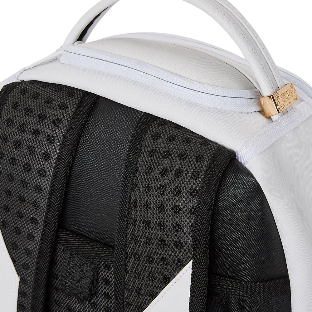 Sprayground Shark Central 2.0 White DLXV Backpack 8 Sprayground Shark Central 2.0 White DLXV Backpack - Image 6