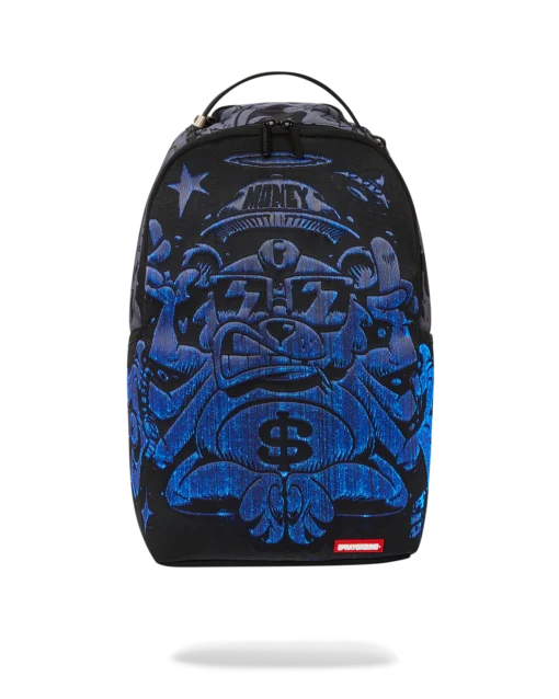 Sprayground Fiber Optics Money Trip Backpack - Image 13
