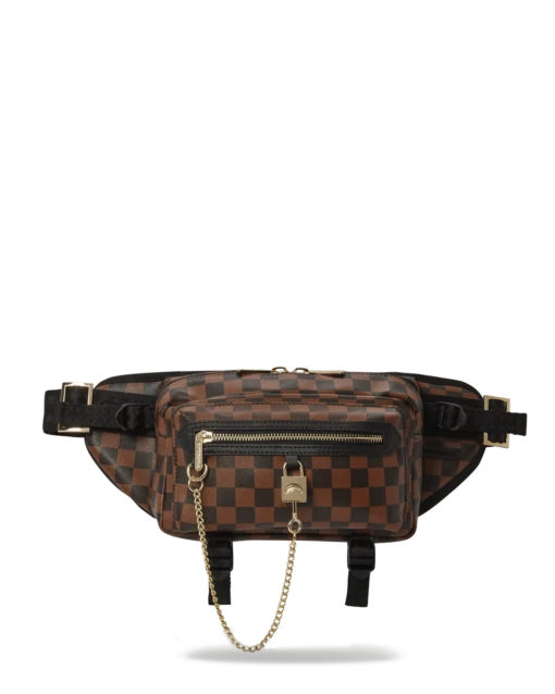 SPRAYGROUND HENNY LOCK SHARKS IN PARIS CARGO CROSSBODY