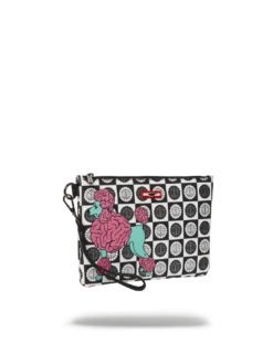 SPRAYGROUND POODLE CHECK RON ENGLISH COLLAB POUCHETTE -Bag Sale Store B4928 2
