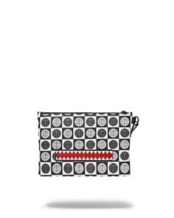 SPRAYGROUND POODLE CHECK RON ENGLISH COLLAB POUCHETTE -Bag Sale Store B4928 3