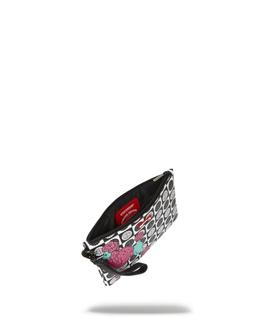 SPRAYGROUND POODLE CHECK RON ENGLISH COLLAB POUCHETTE - Image 7