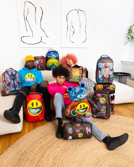 SPRAYGROUND POODLE CHECK RON ENGLISH COLLAB POUCHETTE - Image 10