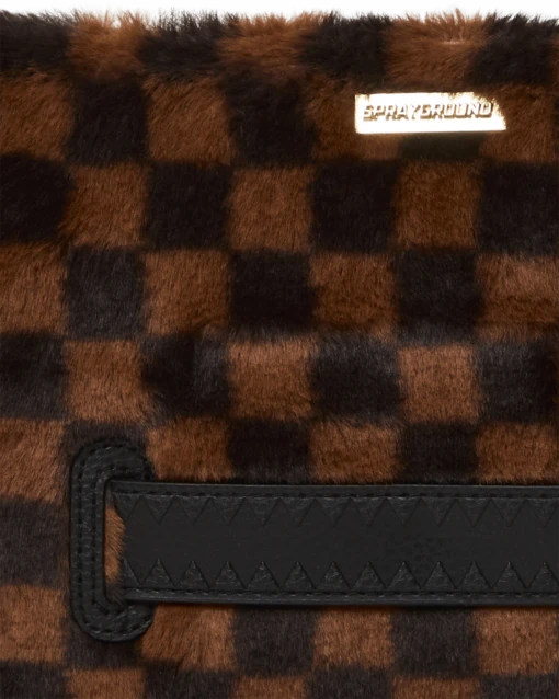SPRAYGROUND FURRR SHARKS IN PARIS CROSSOVER CLUTCH - Image 5