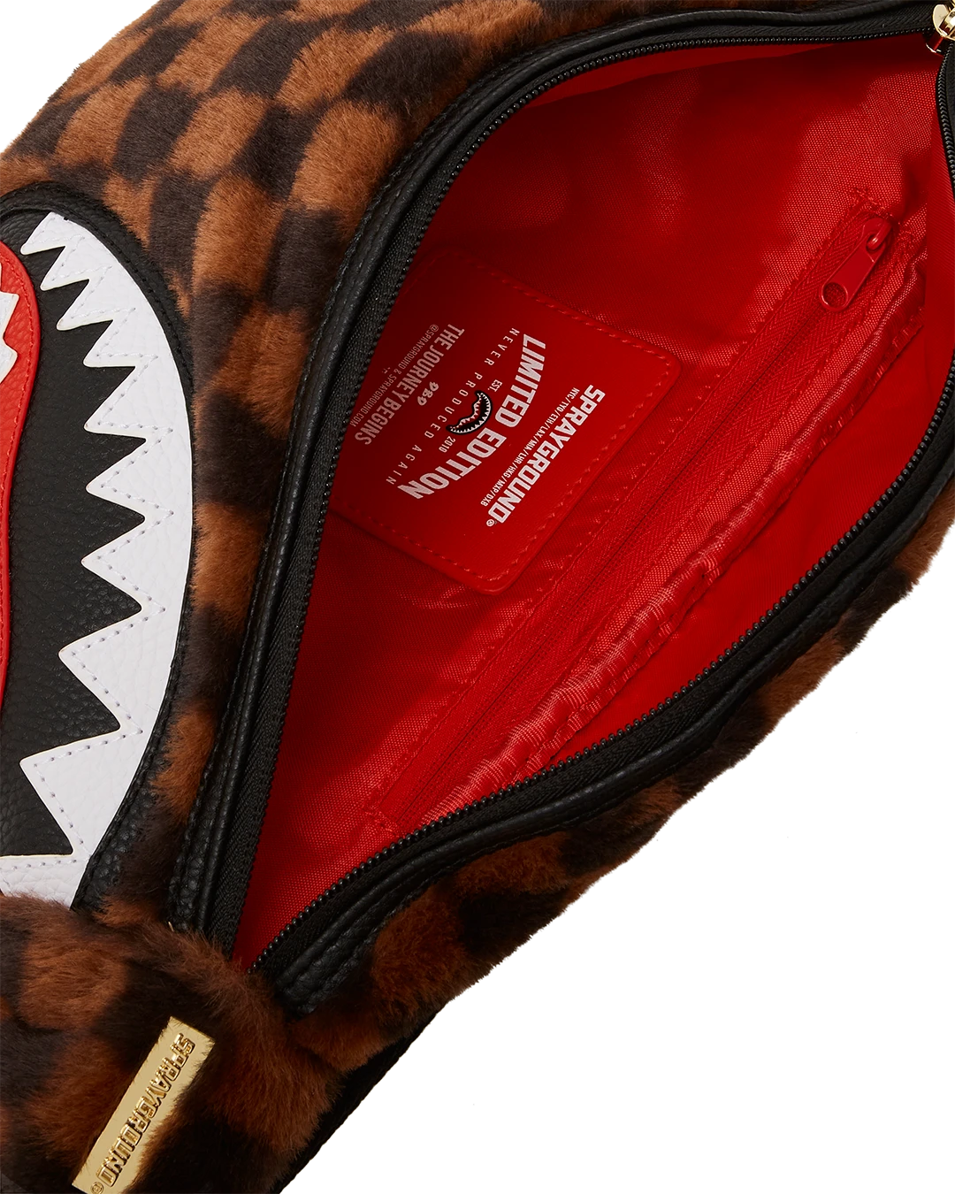 SPRAYGROUND FURRR SHARKS IN PARIS SAVVY CROSSBODY 7 SPRAYGROUND FURRR SHARKS IN PARIS SAVVY CROSSBODY - Image 5