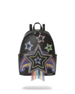 SPRAYGROUND STAR RACER A.I.7 SANDFLOWER COLLAB BEADED SAVAGE BACKPACK