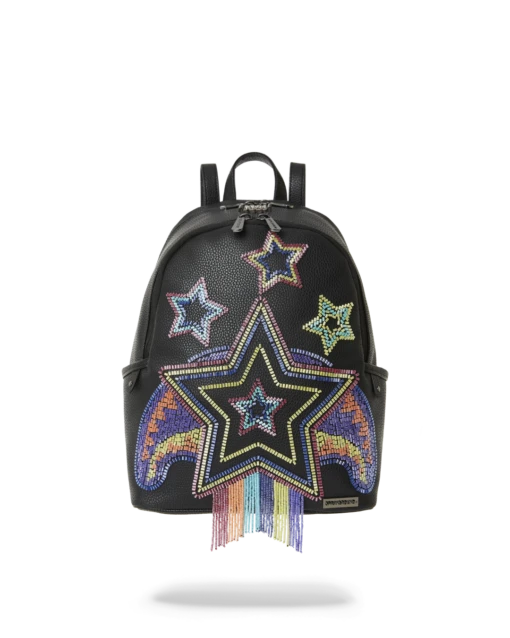 SPRAYGROUND STAR RACER A.I.7 SANDFLOWER COLLAB BEADED SAVAGE BACKPACK