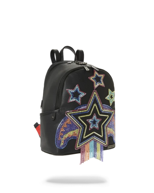 SPRAYGROUND STAR RACER A.I.7 SANDFLOWER COLLAB BEADED SAVAGE BACKPACK - Image 3