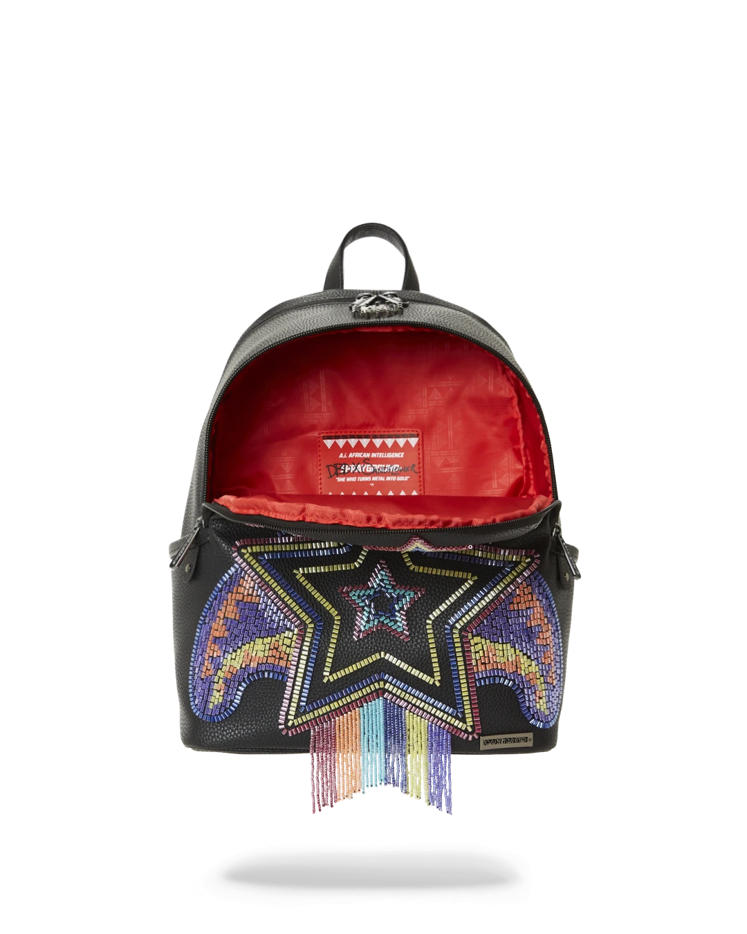 SPRAYGROUND STAR RACER A.I.7 SANDFLOWER COLLAB BEADED SAVAGE BACKPACK 10 SPRAYGROUND STAR RACER A.I.7 SANDFLOWER COLLAB BEADED SAVAGE BACKPACK - Image 8