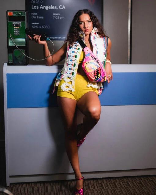 SPRAYGROUND PSYCHEDELIC VOYAGE SAVVY CROSSBODY - Image 4