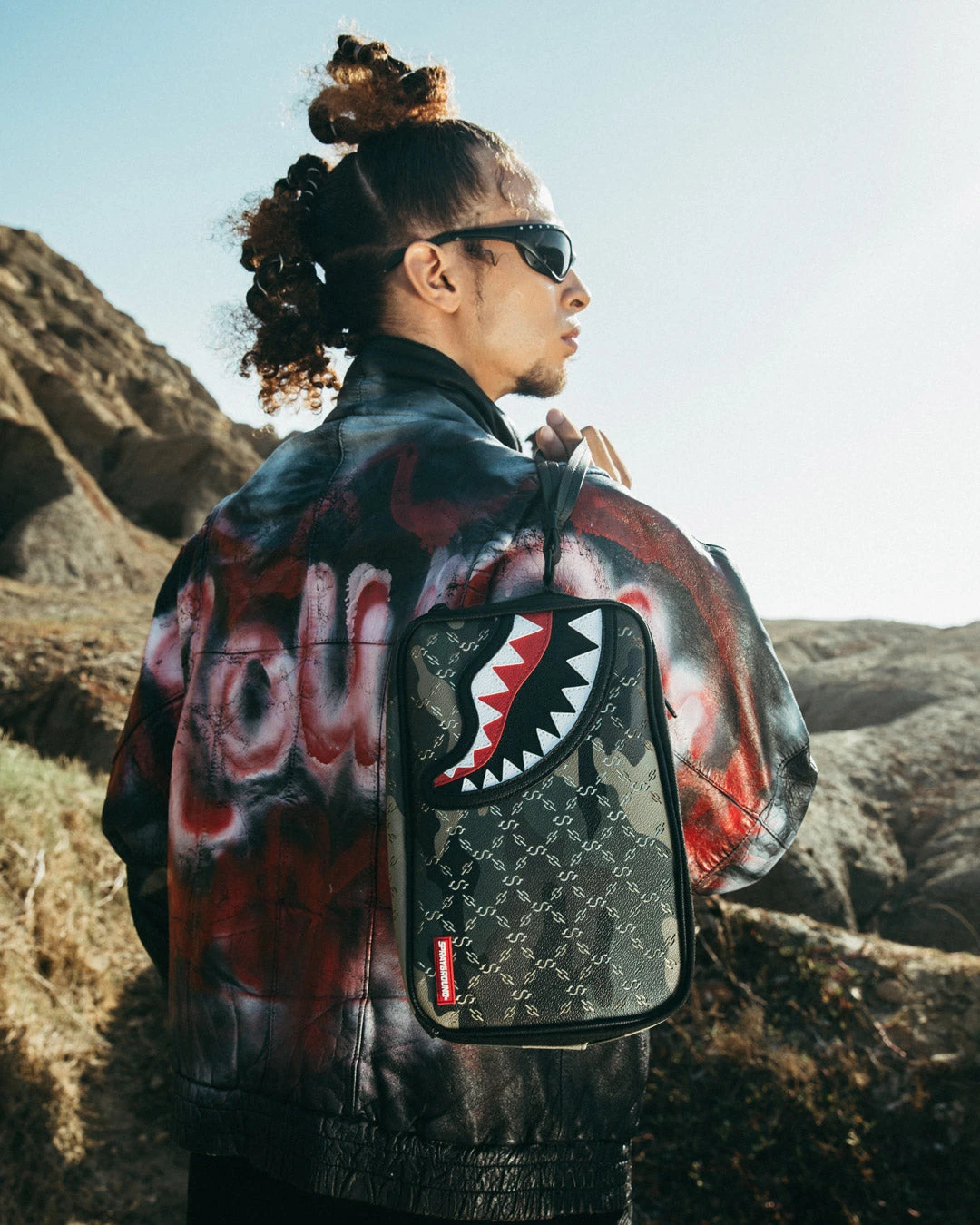 SPRAYGROUND LASERS BLAZIN TOILETRY BRICKSIDE BAG 10 SPRAYGROUND LASERS BLAZIN TOILETRY BRICKSIDE BAG - Image 8