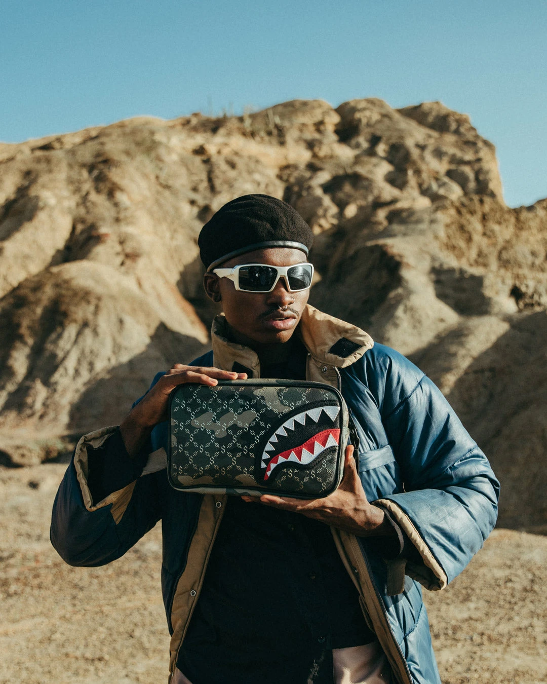 SPRAYGROUND LASERS BLAZIN TOILETRY BRICKSIDE BAG 12 SPRAYGROUND LASERS BLAZIN TOILETRY BRICKSIDE BAG - Image 10