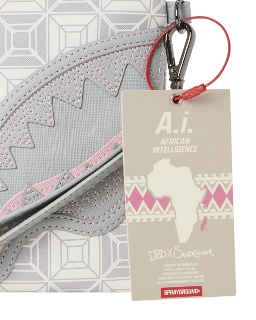 SPRAYGROUND A.I.8 AFRICAN INTELLIGENCE BOOKED & BUSY CROSSOVER CLUTCH - Image 9