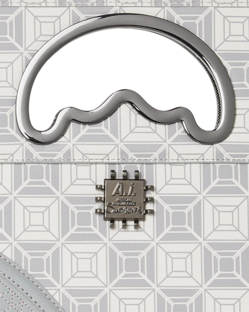 SPRAYGROUND A.I.8 AFRICAN INTELLIGENCE BOOKED & BUSY CITY SAVVY HANDBAG - Image 13