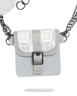 SPRAYGROUND A.I.8 AFRICAN INTELLIGENCE BOOKED & BUSY CHARM WAISTBELT 23 SPRAYGROUND A.I.8 AFRICAN INTELLIGENCE BOOKED & BUSY CHARM WAISTBELT -Bag Sale Store B5571 4