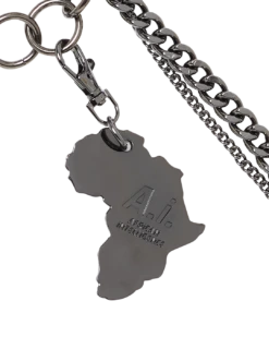 SPRAYGROUND A.I.8 AFRICAN INTELLIGENCE BOOKED & BUSY CHARM WAISTBELT 25 SPRAYGROUND A.I.8 AFRICAN INTELLIGENCE BOOKED & BUSY CHARM WAISTBELT -Bag Sale Store B5571 5