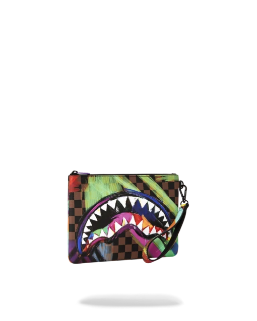 SPRAYGROUND SHARKS IN PARIS CITY STREAKS CROSSOVER CLUTCH - Image 3
