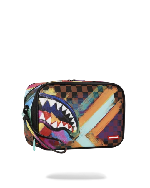 SPRAYGROUND SHARKS IN PARIS CITY STREAKS TOILETRY BAG - Image 3