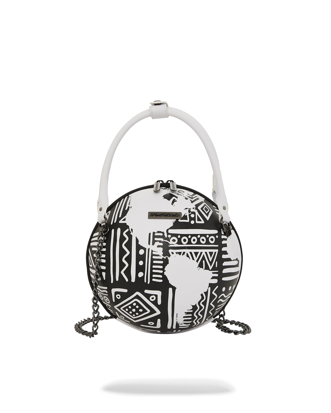 SPRAYGROUND A.I.8 AFRICAN INTELLIGENCE - ORIGIN STORY GLOBE BAG 3 SPRAYGROUND A.I.8 AFRICAN INTELLIGENCE - ORIGIN STORY GLOBE BAG