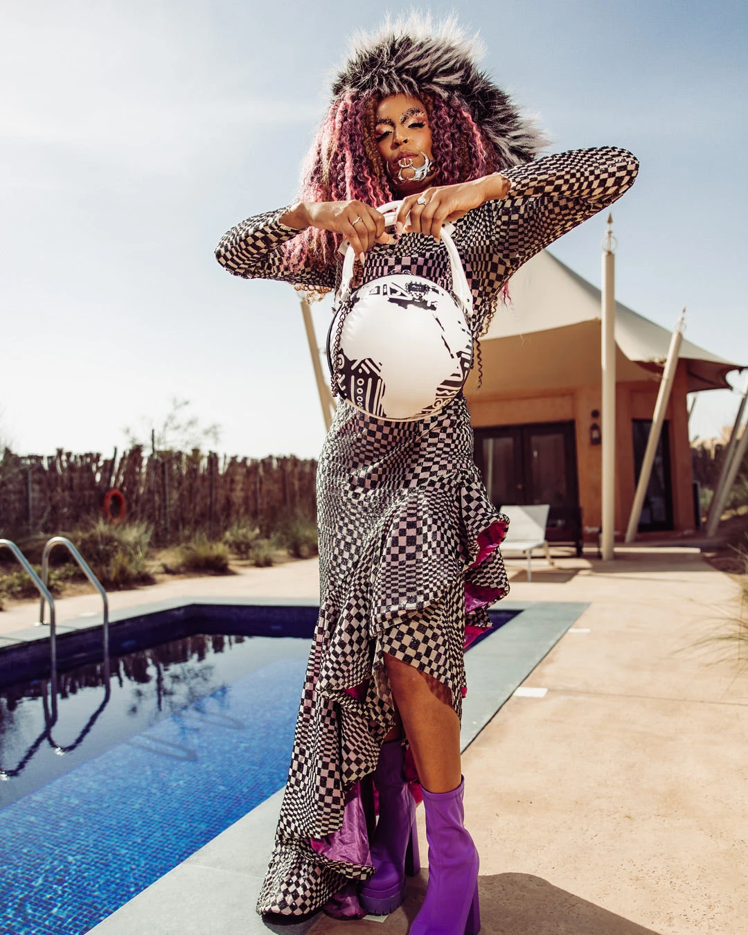 SPRAYGROUND A.I.8 AFRICAN INTELLIGENCE - ORIGIN STORY GLOBE BAG 4 SPRAYGROUND A.I.8 AFRICAN INTELLIGENCE - ORIGIN STORY GLOBE BAG - Image 2