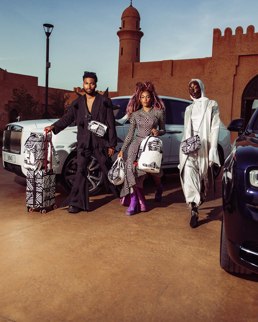 SPRAYGROUND A.I.8 AFRICAN INTELLIGENCE - ORIGIN STORY GLOBE BAG 16 SPRAYGROUND A.I.8 AFRICAN INTELLIGENCE - ORIGIN STORY GLOBE BAG - Image 14