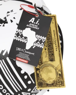 SPRAYGROUND A.I.8 AFRICAN INTELLIGENCE - ORIGIN STORY GLOBE BAG 33 SPRAYGROUND A.I.8 AFRICAN INTELLIGENCE - ORIGIN STORY GLOBE BAG -Bag Sale Store B5634 T