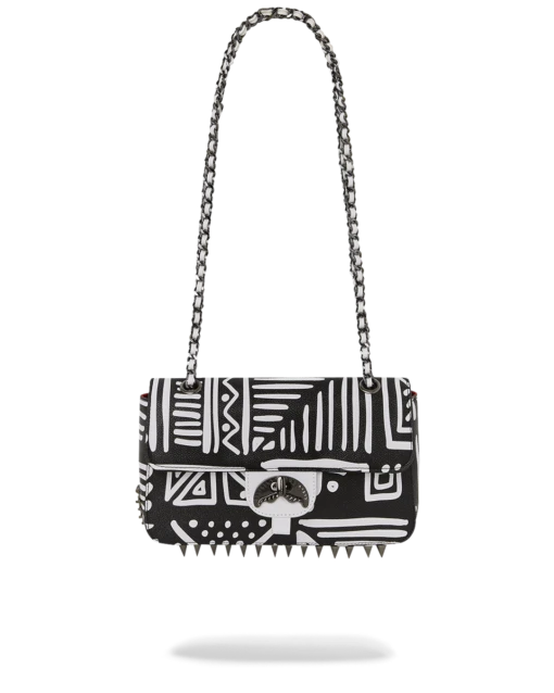 SPRAYGROUND A.I.8 AFRICAN INTELLIGENCE - ORIGIN STORY SHARK HANDBAG